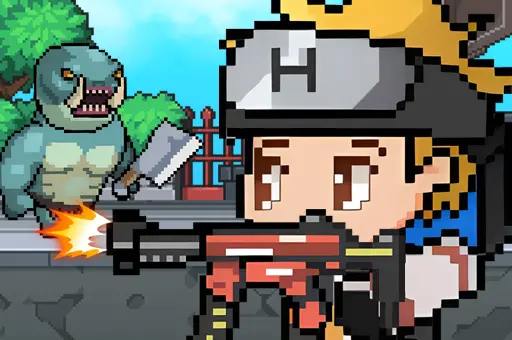 Mecha Shoot Pixel Rpg